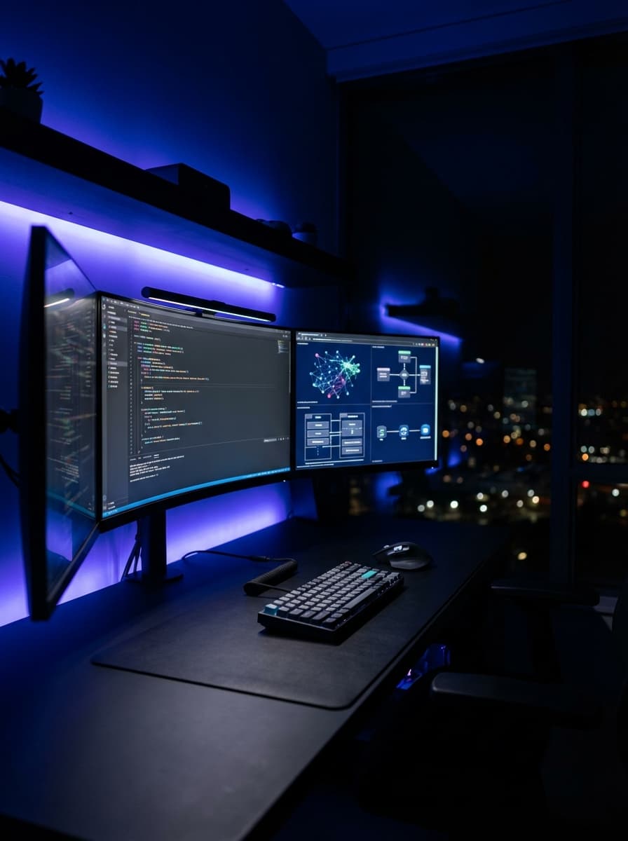 Modern software development workspace