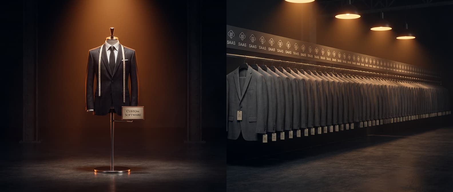 Custom Software vs SaaS - A Decision Framework for Growing Businesses